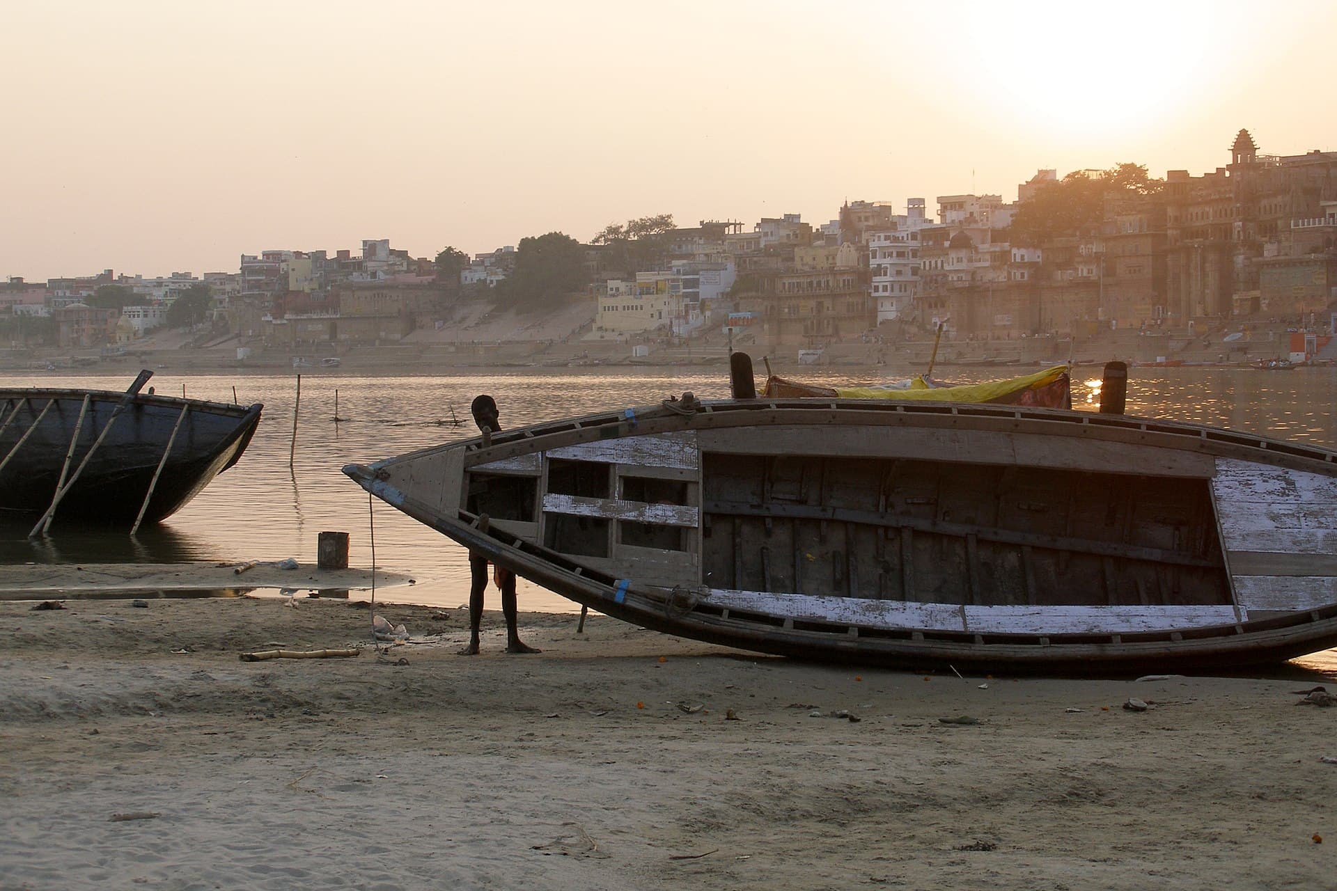Sunset by the Ghats